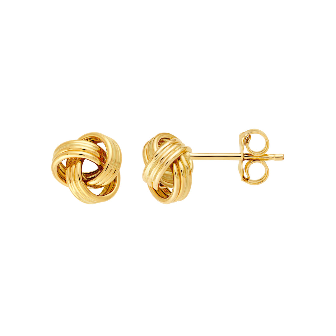 Love Knot Stud Earrings
