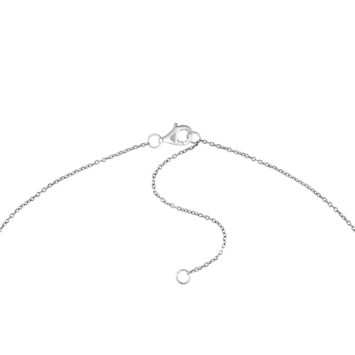 Three Stone Diamond Necklace