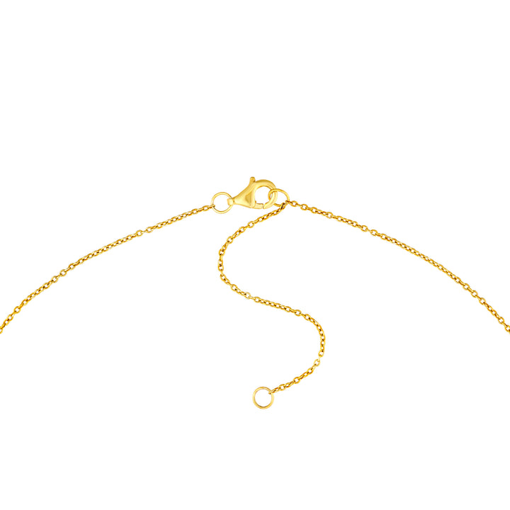 Three Stone Diamond Necklace