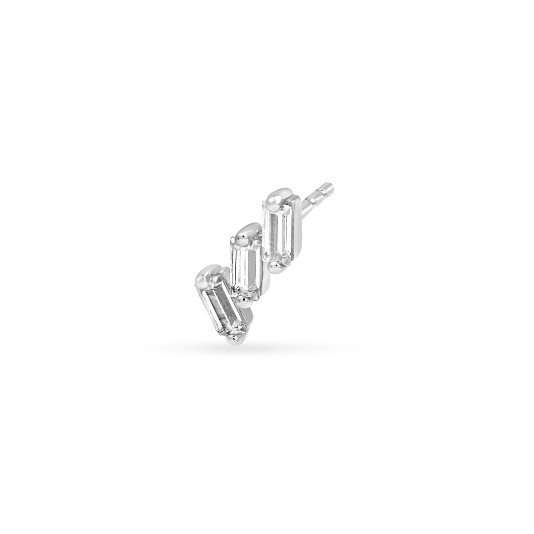 7/8tcw Diamond Helix Earrings