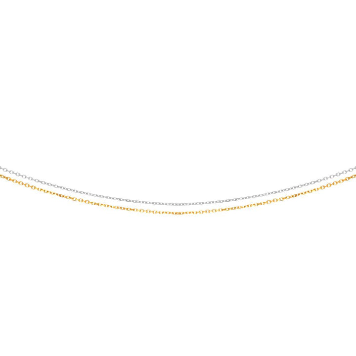 14K Gold 1.1mm Multi-Strand Chain