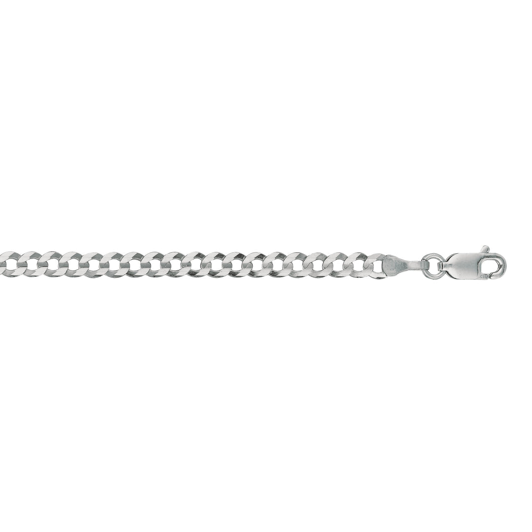 14K Gold 3.6mm Comfort Curb Chain